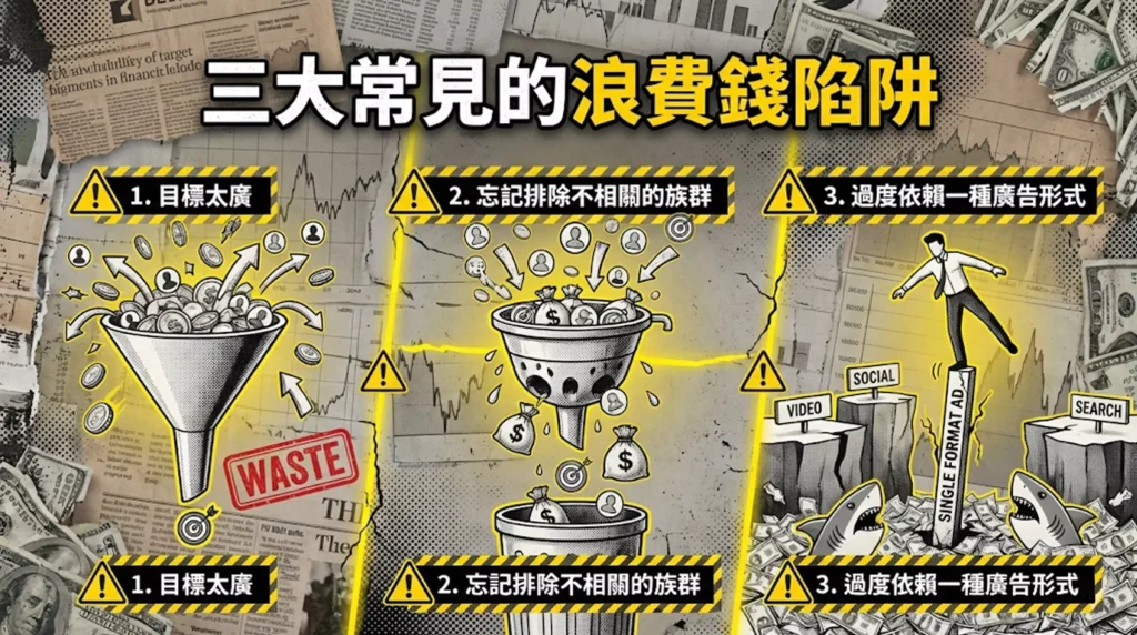 三大常見的浪費廣告錢陷阱
