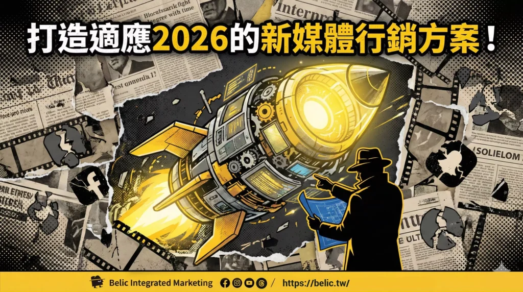 打造適應2026的新媒體行銷方案!